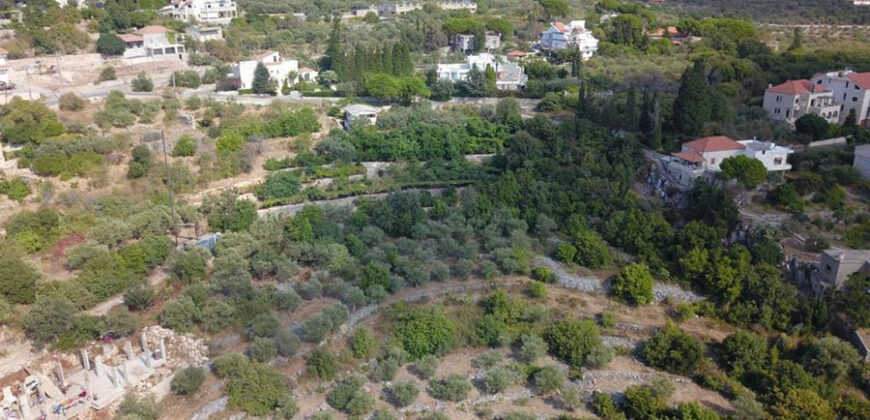 Land for Sale Monsef Jbeil Area 1522Sqm