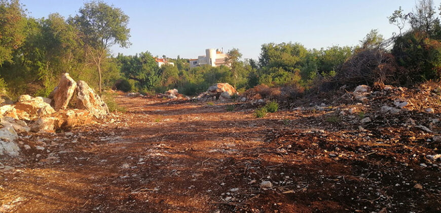 Land for Sale Monsef Jbeil Area 1288Sqm