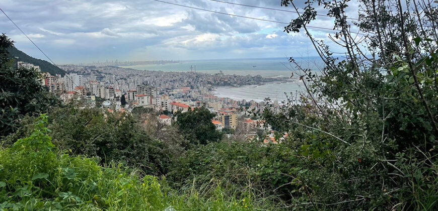 Land for Sale Sahel Aalma Kesserwan Area 2820Sqm