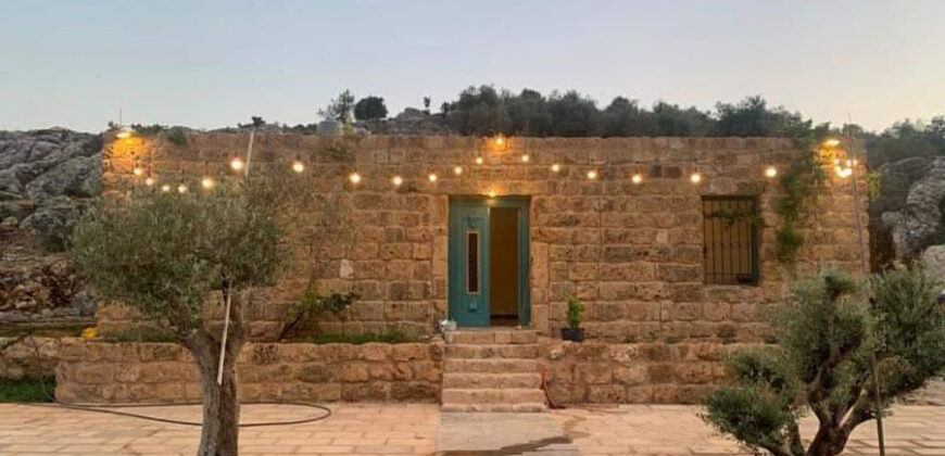 Old House for Sale Aassia Batroun Housing Area 105Sqm and Terrace 300Sqm Land Area 1270Sqm