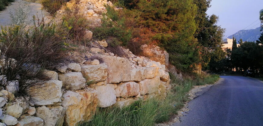Land for Sale Adonis Sannour Jbeil Area 850Sqm