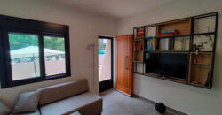 Chalet for Sale Halat Jbeil ( Halat Sur Mer )  Fully Furnished, Internal Area With Balcony 48Sqm & Terrace 25Sqm