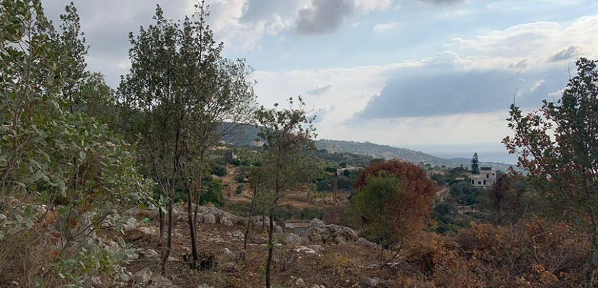 Land for sale Smar Jbeil Batroun Area 1350Sqm