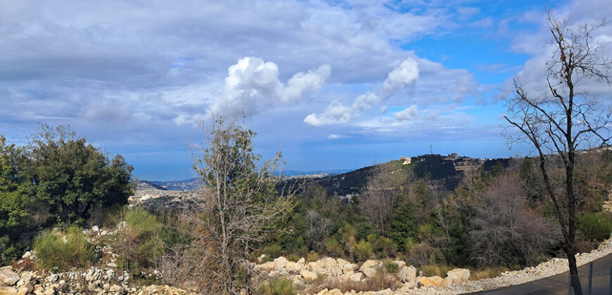 Land for Sale Mechmech Jbeil Area 1613Sqm