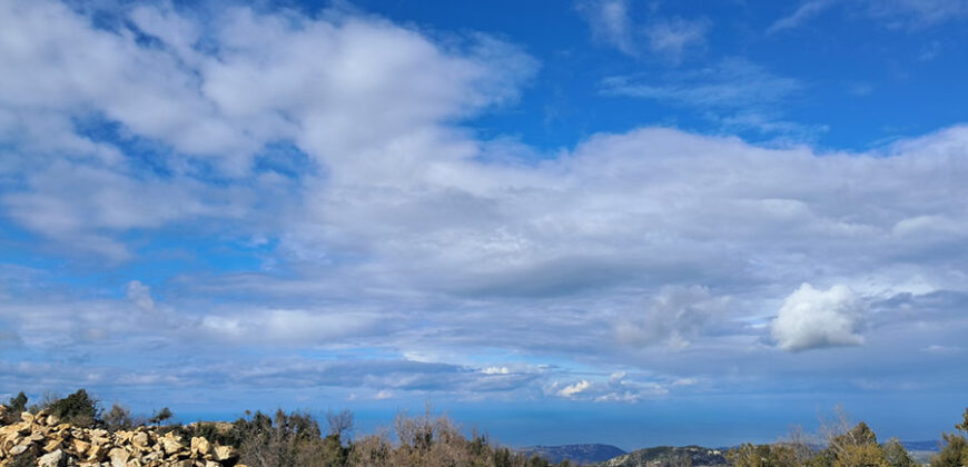 Land for Sale Mechmech Jbeil Area 1613Sqm