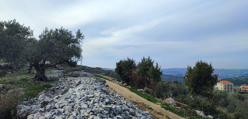 Land for Sale Chabtine Batroun Area 1965Sqm