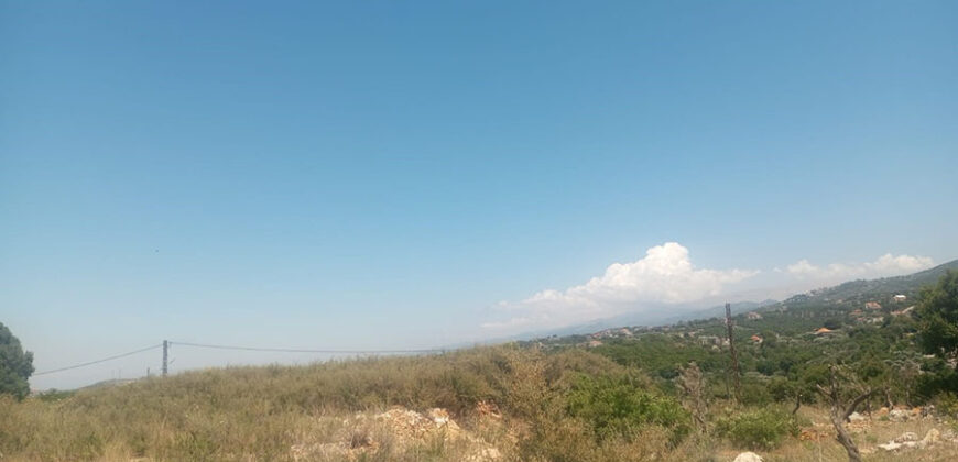 Land for Sale Kour Batroun Area 1208Sqm