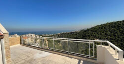 Used Apartment for Rent Bouar Kesserwan Duplex Floor , Semi Furnished Area 180Sqm & 70Sqm Terrace