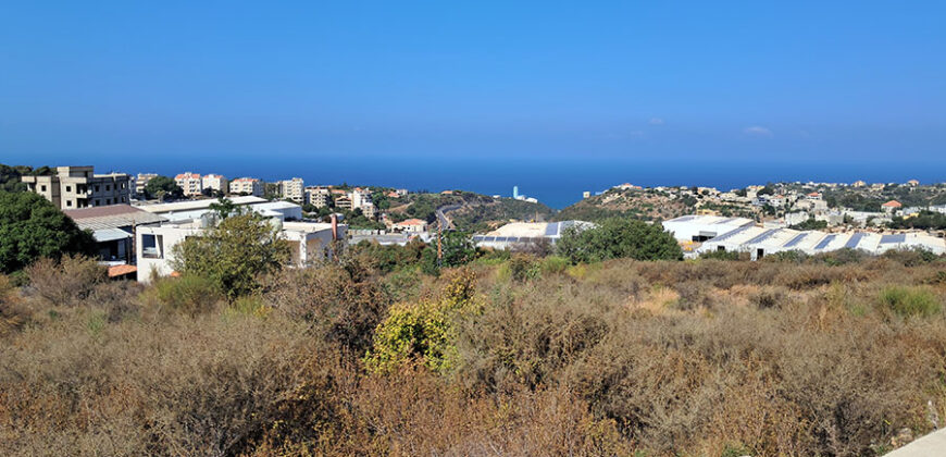 Land for Sale Gharfine Jbeil Area 1255Sqm
