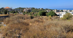 Land for Sale Gharfine Jbeil Area 1255Sqm