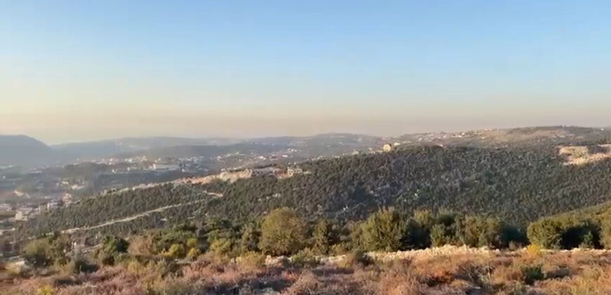 Land for Sale Bentael ( Mechehline ) Jbeil Area 1090Sqm