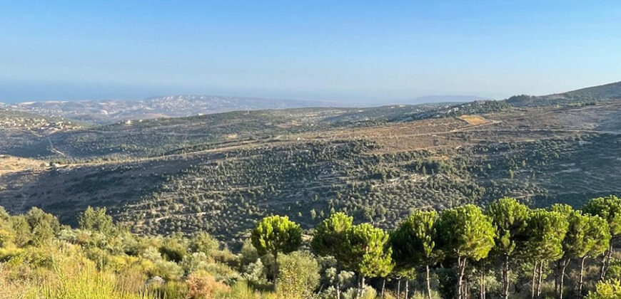 Land for Sale Hadtoun Batroun Area 1890Sqm