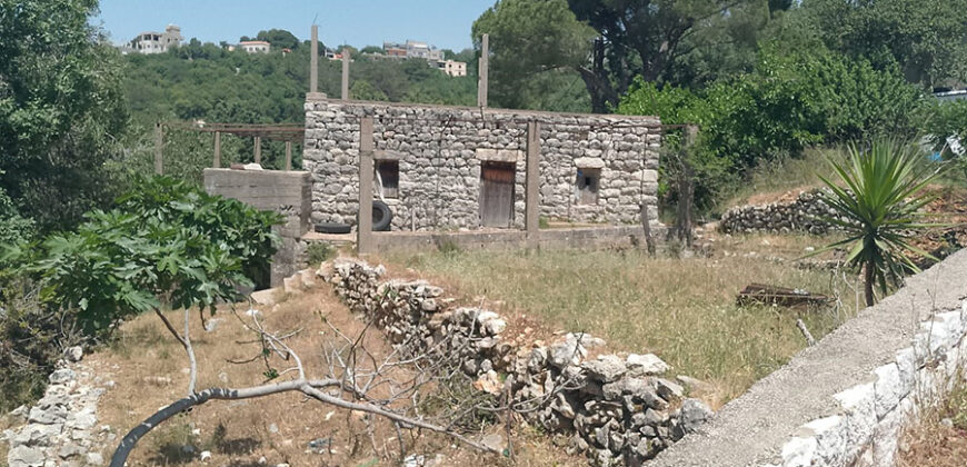 Land for Sale Zaaitra Kesserwan Area 5093Sqm & Old House 2 Floor Area 150Sqm