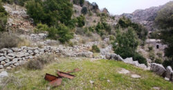 Land for Sale Aghbe Kesserwan Area 3630Sqm & Arched Naturel Stone Area 41Sqm