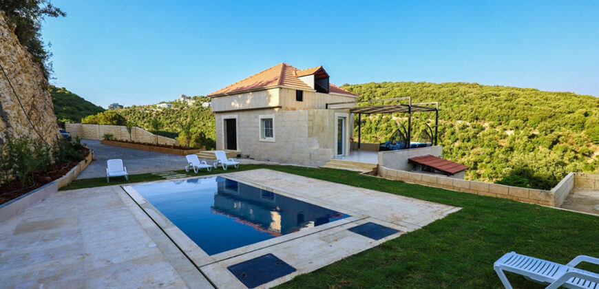 Villa for Sale Aabrine Batroun Area 300Sqm Land Area 1222Sqm