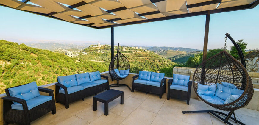 Villa for Sale Aabrine Batroun Area 300Sqm Land Area 1222Sqm