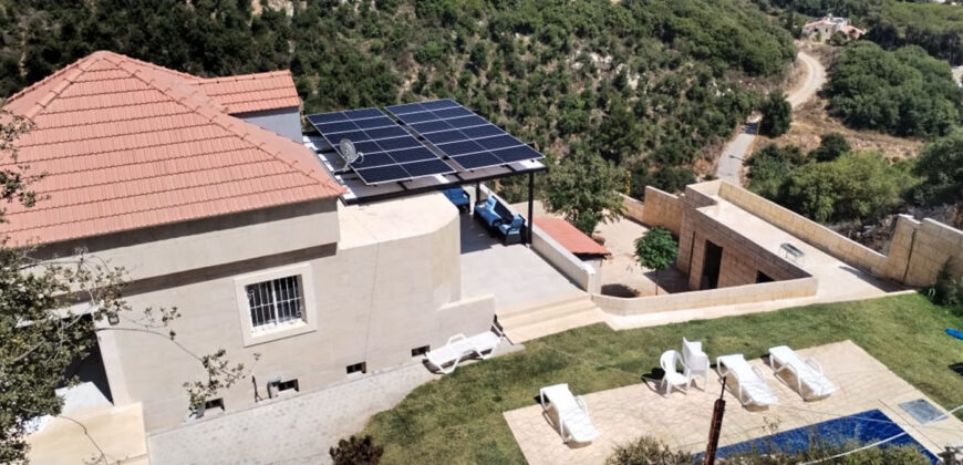 Villa for Sale Aabrine Batroun Area 300Sqm Land Area 1222Sqm