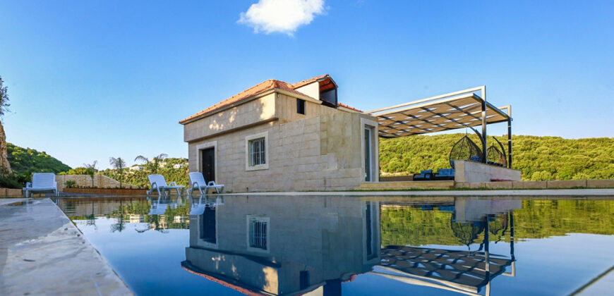 Villa for Sale Aabrine Batroun Area 300Sqm Land Area 1222Sqm