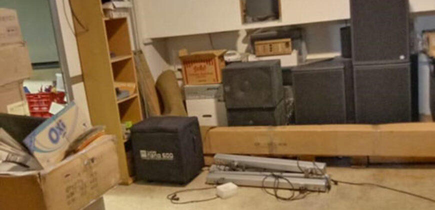 Store for Sale Remail Beirut First Basement Floor Area 278Sqm