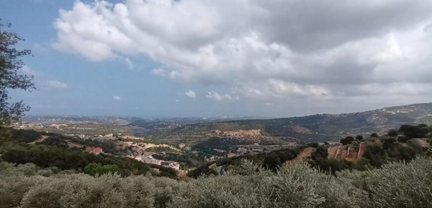 Land for Sale Chabtine Batroun Area 959Sqm