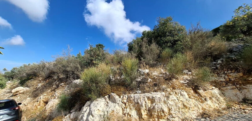 Land for Sale Aalali Batroun Area 800Sqm