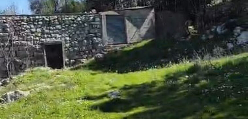 Land for Sale Kharbeh Jbeil Area 1993Sqm & Natural Stone Vault ( Arch 43Sqm ).