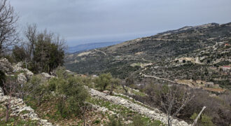 Land for Sale Tartij Jbeil Area 3623Sqm