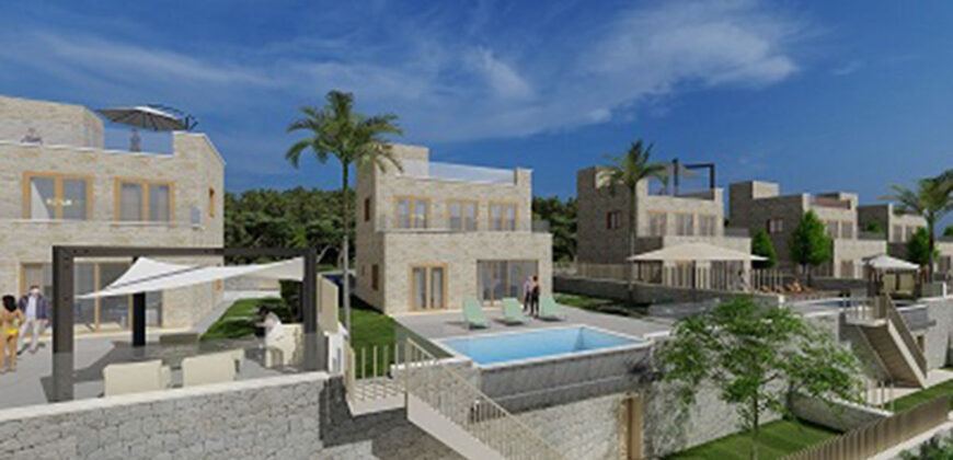 Villa for Sale Aalali Batroun ( Under Construction ) Triplex Housing Area 250Sqm and Land Area 550Sqm