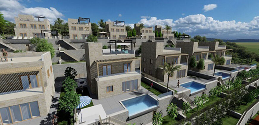 Villa for Sale Aalali Batroun ( Under Construction ) Triplex Housing Area 250Sqm and Land Area 550Sqm