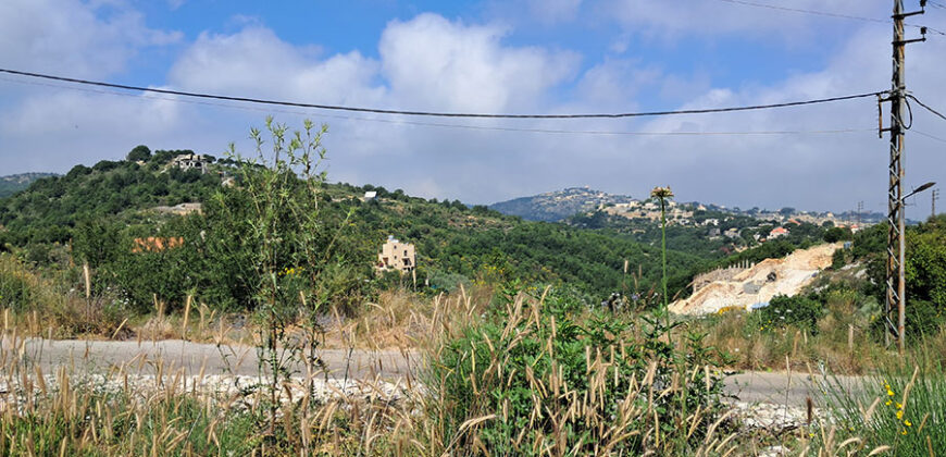 Land for Sale Hadtoun Batroun Area 1447sqm