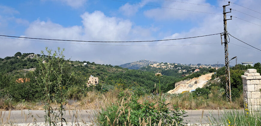 Land for Sale Hadtoun Batroun Area 1447sqm