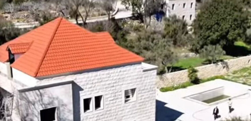 Villa for Sale Toula Batroun Two Floors & Roof 700Sqm Land Area 985Sqm