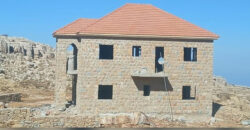 Villa for Sale Tannourine El Faouqa ( Sayar ) Batroun Under Construction The Building Area is 360Sqm & the Land Area is 1230Sqm