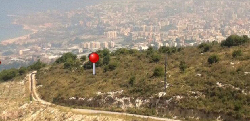Land for Sale Halat Jbeil Area 872Sqm