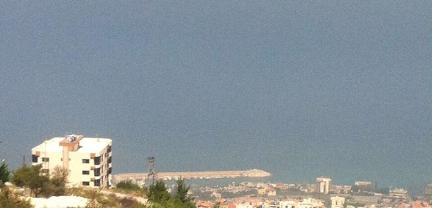 Land for Sale Halat Jbeil Area 872Sqm