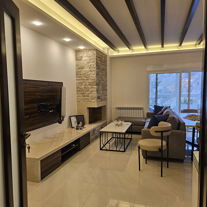 Used Apartment for Sale Blat Jbeil Fully Furnished Area 155qm