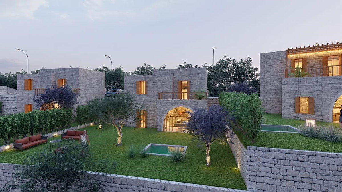 Villa for Sale Chabtine Batroun Design of a Lebanese House Arches , Block B Housing 155Sqm Two Floor & Land 290Sqm