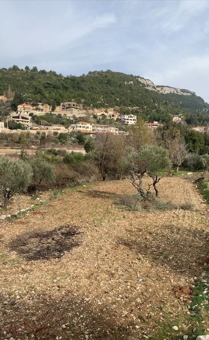 Land for Sale Lehfed Jbeil Area 1838Sqm