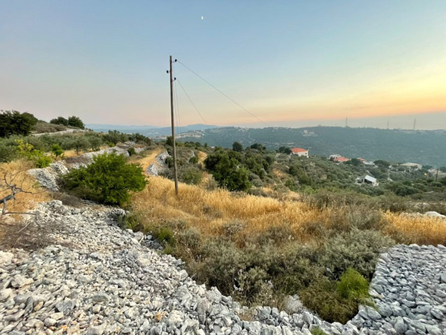 Land for Sale Mahmerch Batroun Area 3350sqm