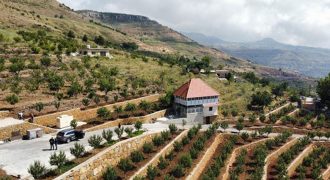 Land for Sale Tannourine El Faouqa Batroun Area 7336Sqm & Villa Duplex 180Sqm