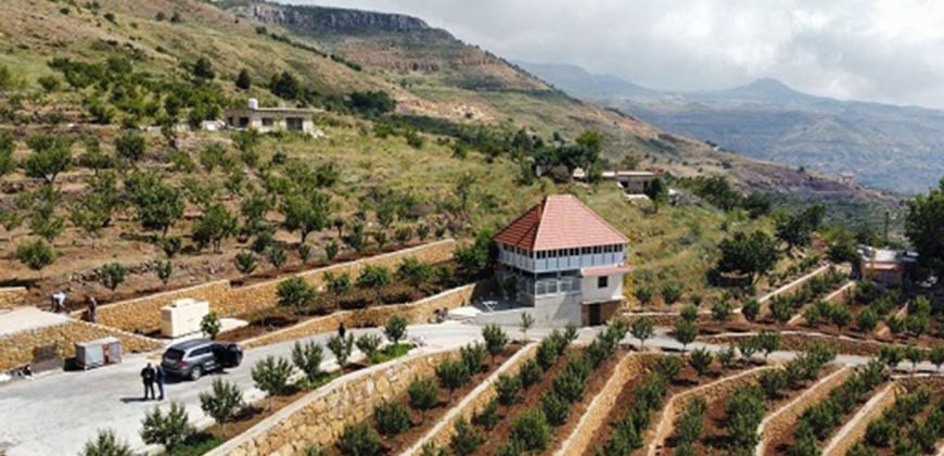 Land for Sale Tannourine El Faouqa Batroun Area 7336Sqm & Villa Duplex 180Sqm
